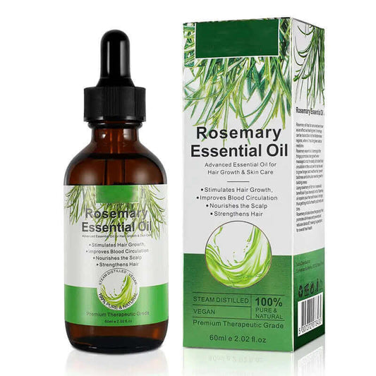 Rosemary hair growth oil bottle