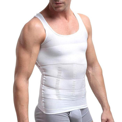 Compression vest for men's slimming