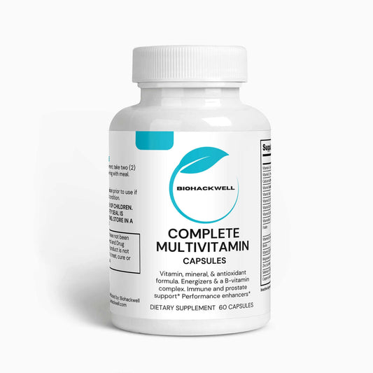 Complete Multivitamin The word “complete” doesn’t do this quality multivitamin justice. That is because our multivitamin supplement comes loaded with all the crucial vitamins and minerals you need—including a vitamin B complex. But we didn't stop there. T